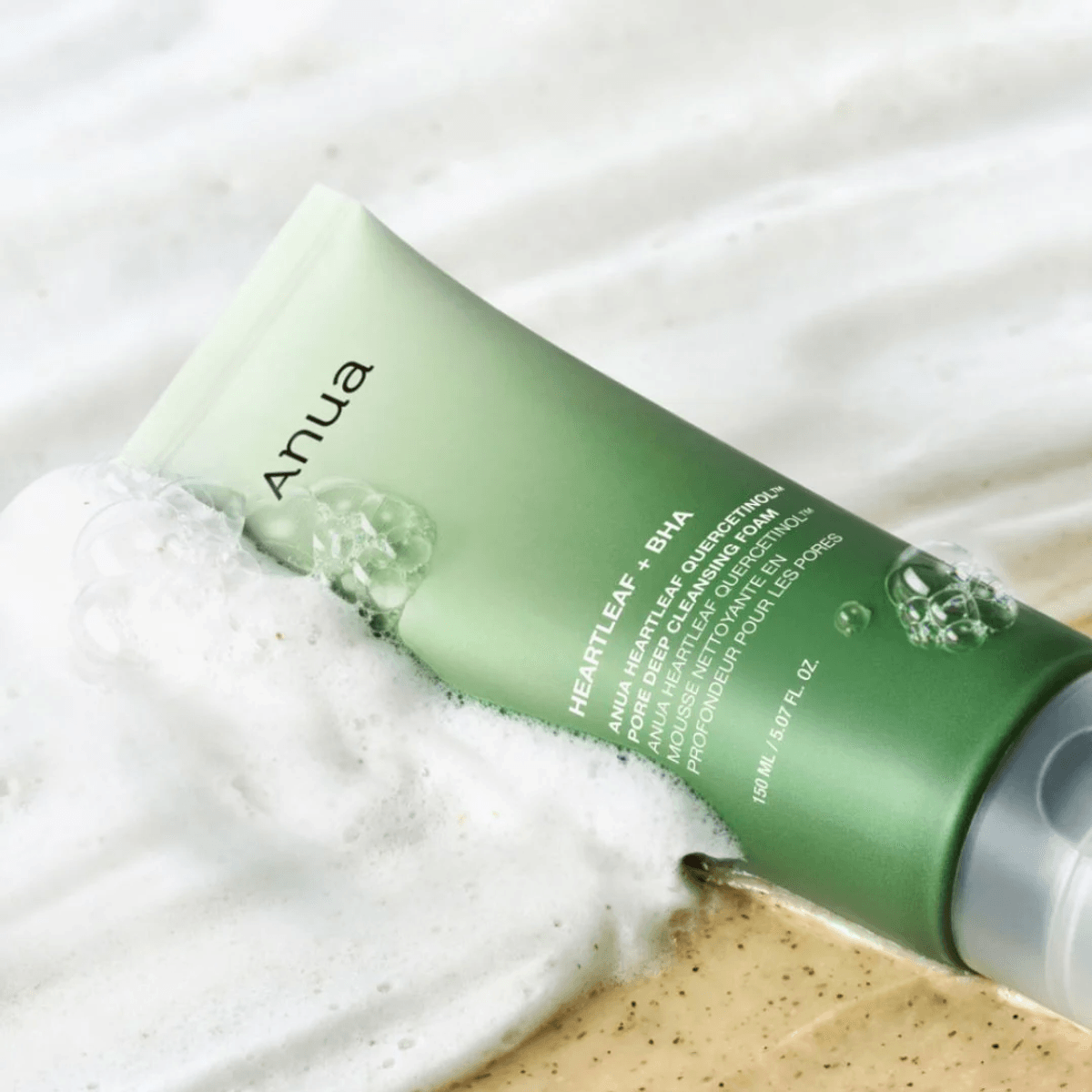 ANUA Heartleaf Quercetinol Pore Deep Cleansing Foam 2