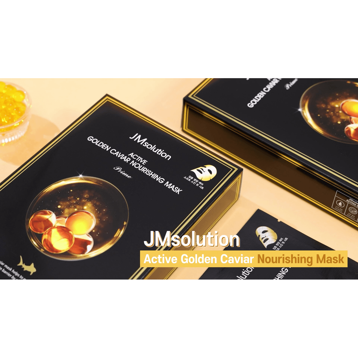 JMsolution Active Golden Caviar Nourishing Mask 2