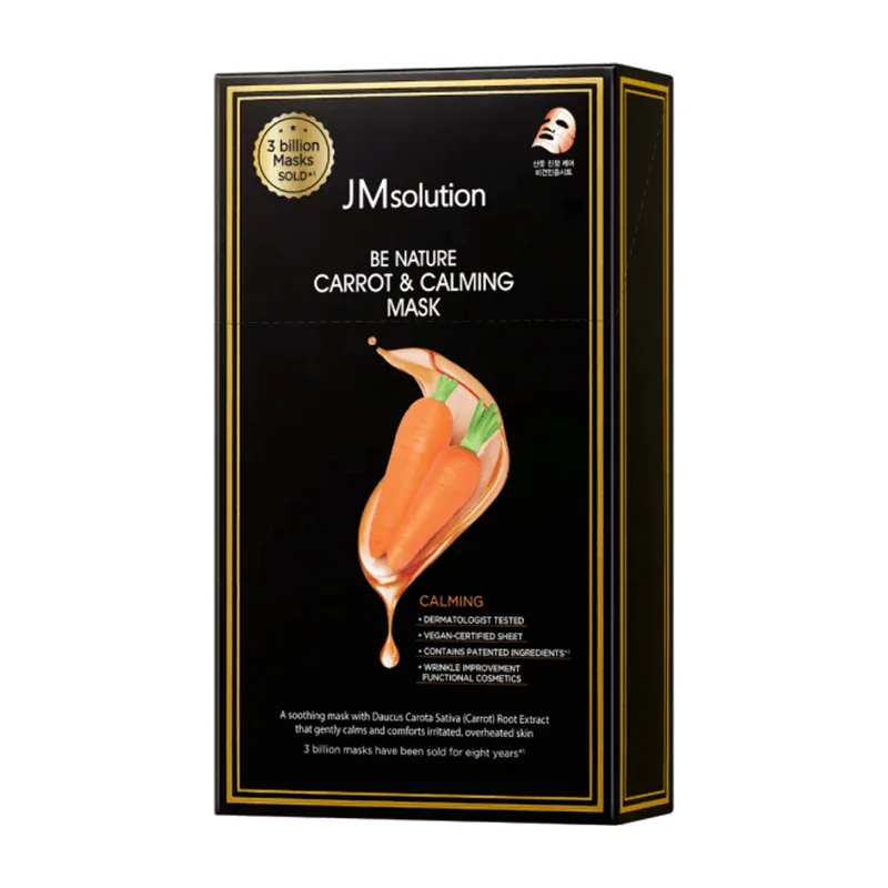 JMsolution Be Nature Carrot & Calming Mask
