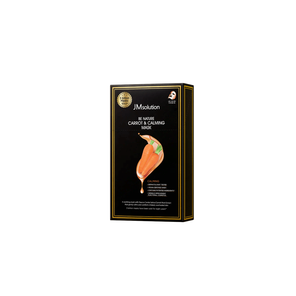 JMsolution Be Nature Carrot & Calming Mask