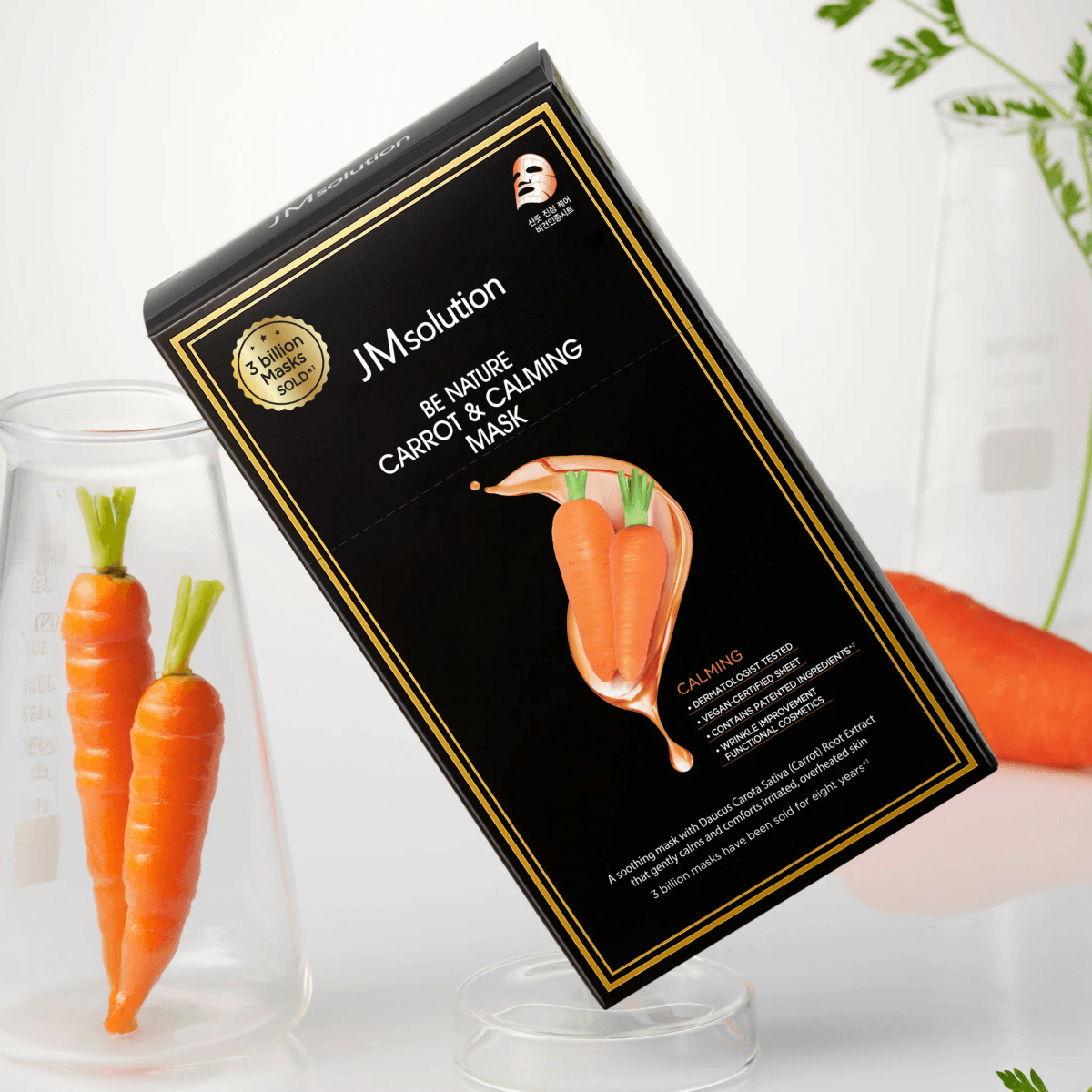 JMsolution Be Nature Carrot & Calming Mask 2