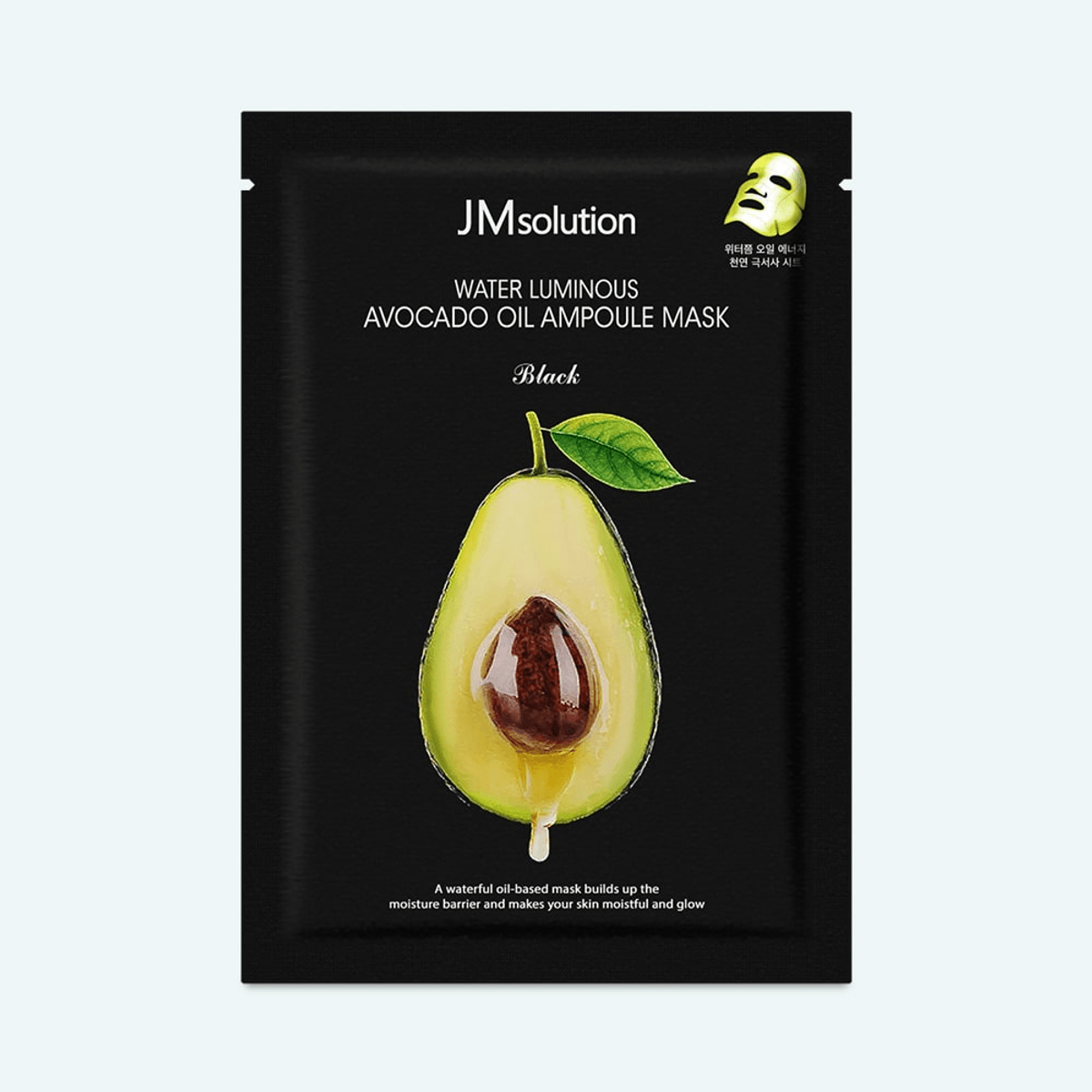 JMsolution Water Luminous Avocado Oil Ampoule Mask Plus