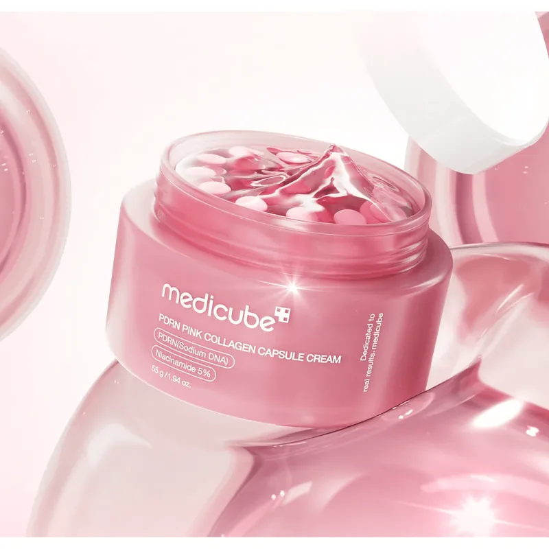 Medicube PDRN Pink Collagen Capsule Cream 2
