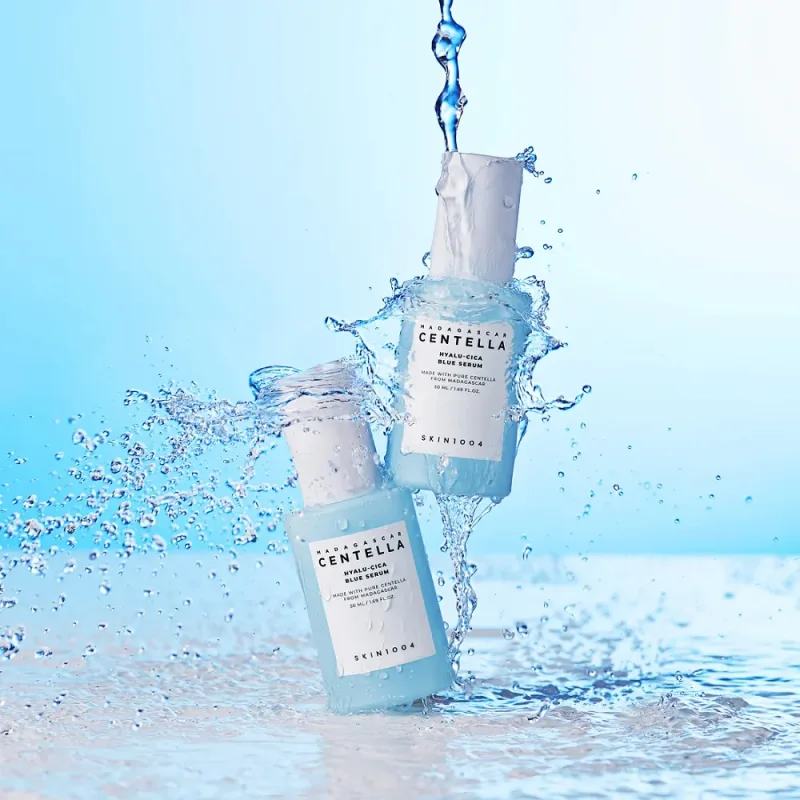 Skin1004 Madagascar Centella Hyalu-Cica Blue Serum — segunda vista
