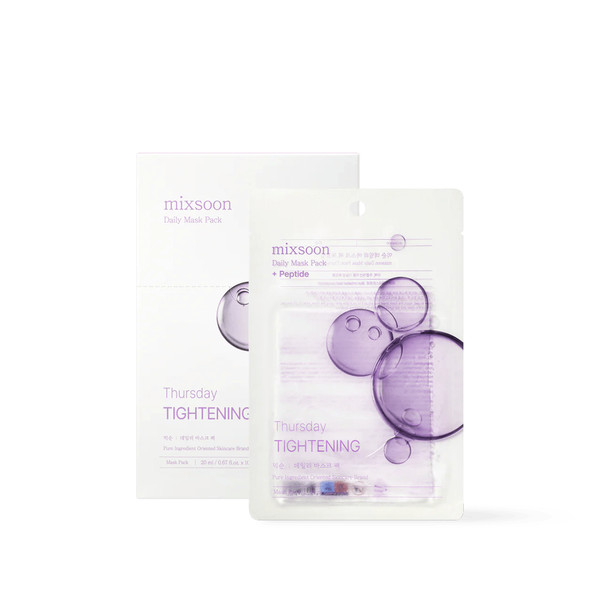 mixsoon Daily Mask Pack Thursday